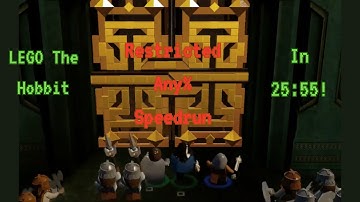 LEGO The Hobbit Restricted Any% Speedrun in 25:55!