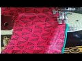How to striching piping with blouse//blouse piping striching