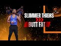 Slimmer Thighs &amp; Butt Fat Reduction Workout | No Equipment Workout