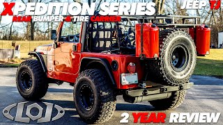 LOD Offroad Rear Bumper & Tire Carrier Review Xpedition series Jeep TJ