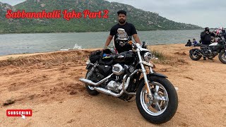 Bike ride to Sabbanahalli/Vatadahosahalli lake - Part 2 #motovlog #harleydavidson #breakfastride