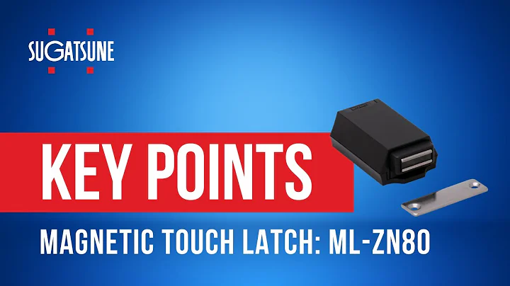 ML-ZN80 Magnetic Push-Latch, great to create Hidden Doors.