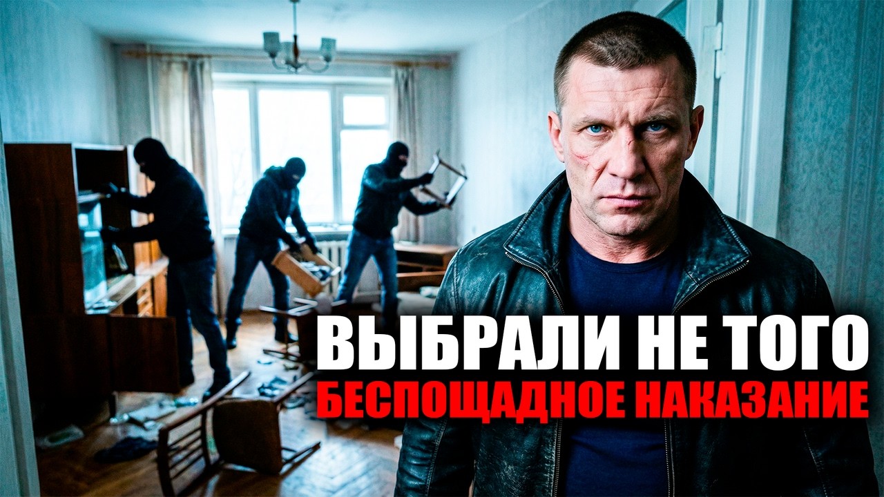 Группа налётчиков выбрала дом «пенсионера». Пенсионер оказался человеком с криминальным ПРОШЛЫМ