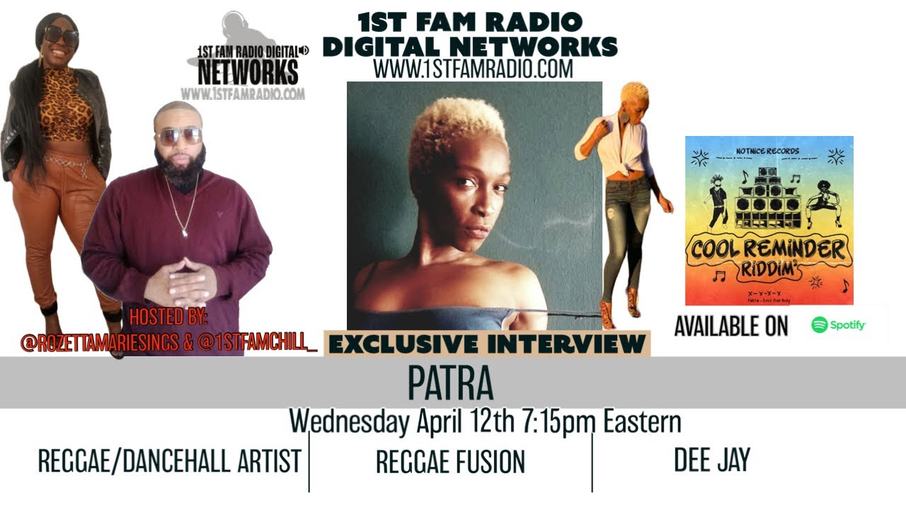 Legendary Reggae Dancehall Singer PATRA  TALKS ABOUT HER NEW ALBUM AND HER RETURN