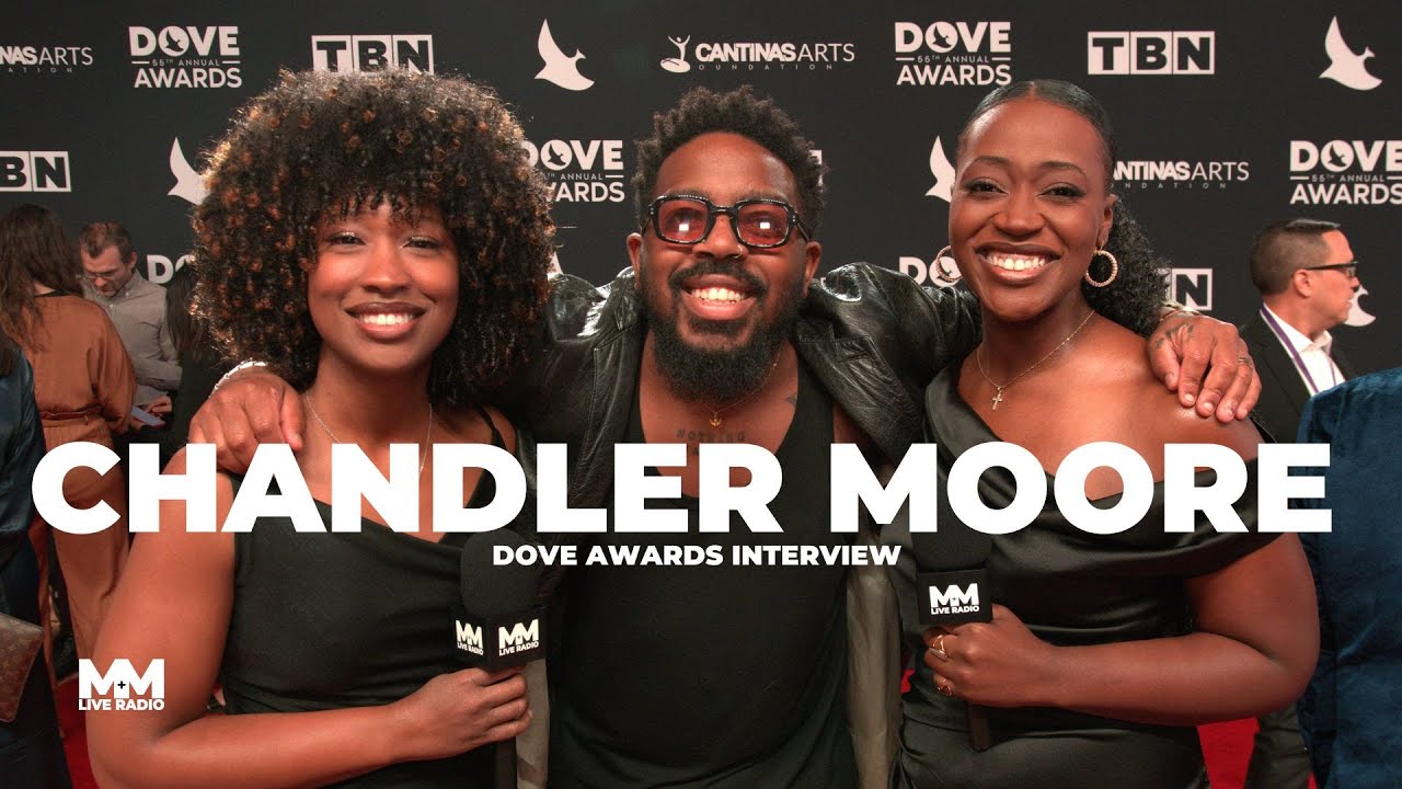 Chandler Moore | 55th Annual GMA Dove Awards | M&M Live Radio - YouTube