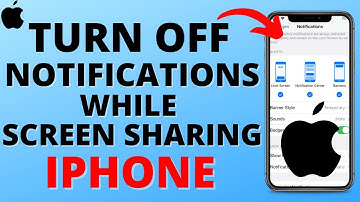 How to Turn On or Off Notifications While Screen Sharing on iPhone