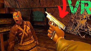This Made CoD Zombies SCARY (OG Zombies Maps in VR)