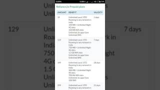 Jio recharge plans screenshot 5