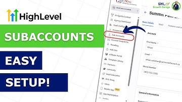 GoHighLevel Subaccount Setup Tutorial – Step-by-Step Overview