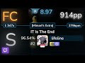 🔴 9.0⭐ lifeline | Ice Nine Kills - IT Is The End [Mimari&#39;s Extra] +HDDT 96.54% (#2 914pp FC) - osu!