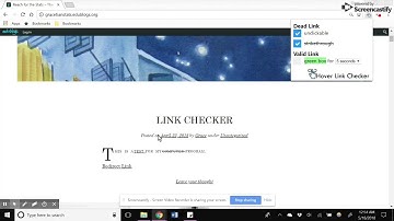 Hover Link Checker: Chrome Extension Demo