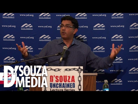 Dinesh D'Souza is UNCHAINED at Columbia University
