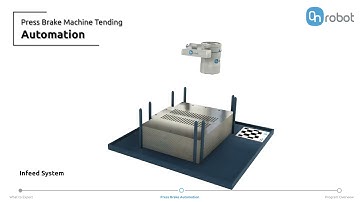 AUTOMATING A PRESS BRAKE MACHINE TENDING APPLICATION