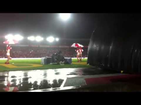 Hinchas del Santa emberracados