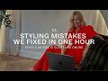 Styling Mistakes We Fixed in 1 Hour - Style a UK Size 12 Client LIVE Online