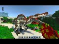 Jurassic Saga DINOSAUR ADDON in MINECRAFT PE