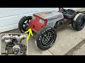 660cc Lawn Mower Custom Tubular Manifold. Pt 5