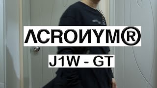 [開箱]ACRONYM J1W-GT Unboxing