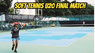 SOFT TENNIS U20 FINAL MATCH YANA VS KAWPOON screenshot 5