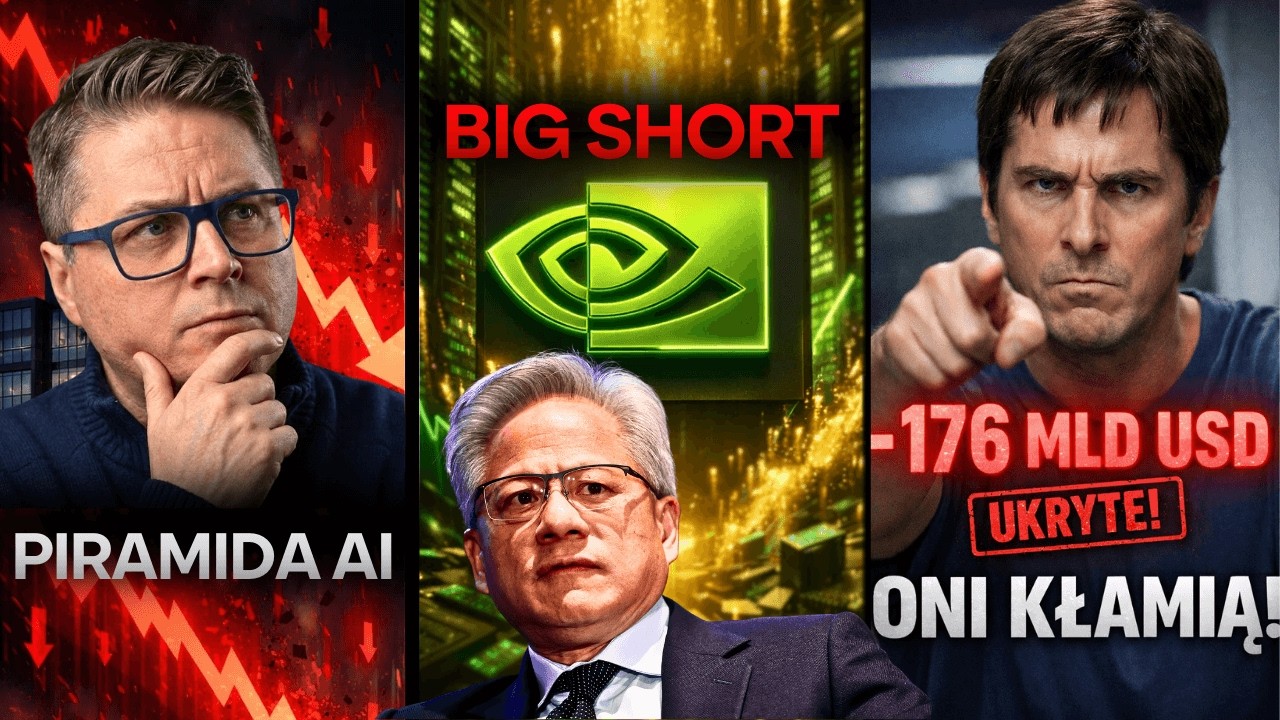 Michael Burry straci 1,5 MLD USD! Nvidia bezlitośnie niszczy legendę Wall Street