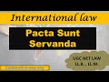 Pacta sunt servanda  international law 