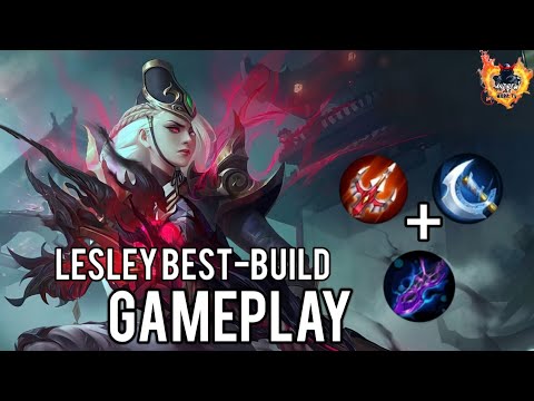 Lesley Best Build 2021 + Gameplay || Mobile Legends  @AndrewvanMOBATv