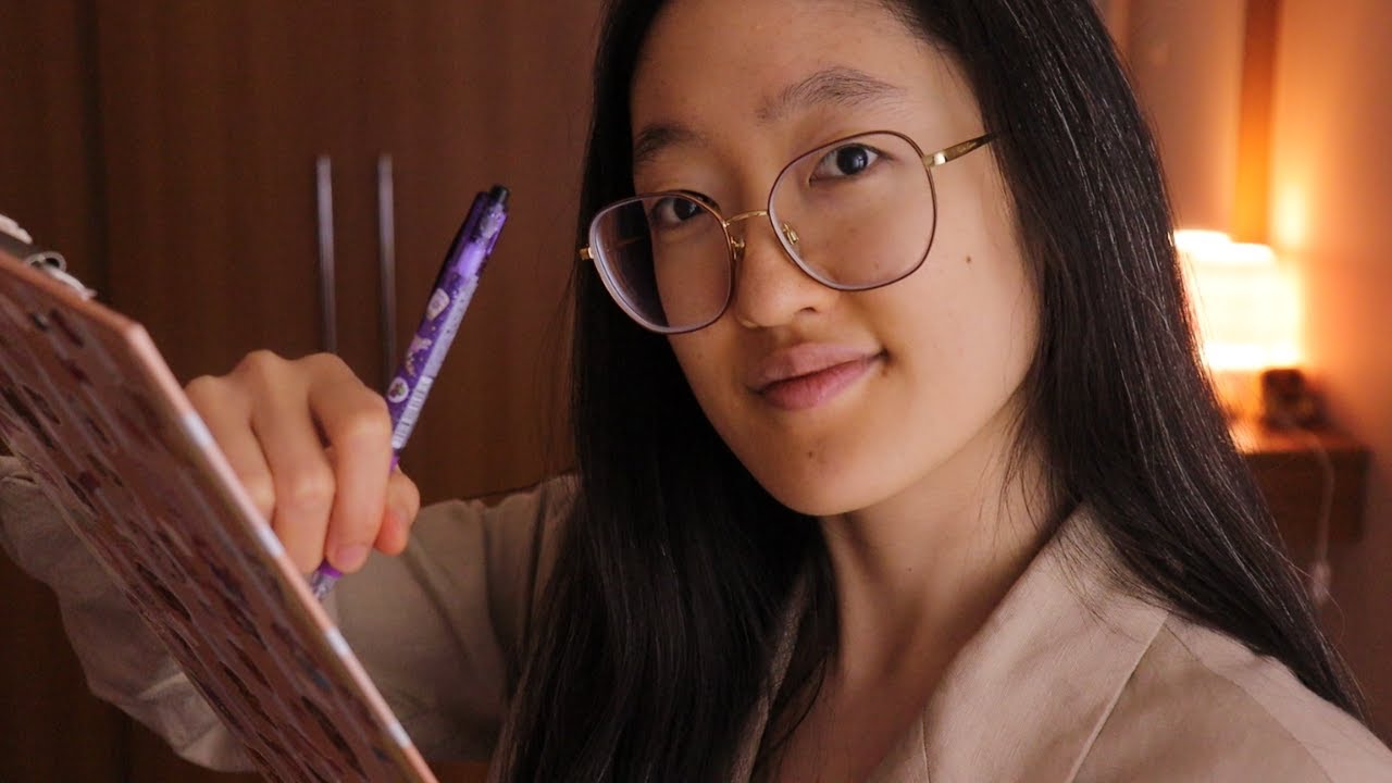 ASMR ROLEPLAY: ASSISTENTE PESSOAL ✏️🗒️ (FALA SUAVE)