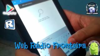 WEB RÁDIO FRONTEIRA: CHAMADA RADIOSNET screenshot 5