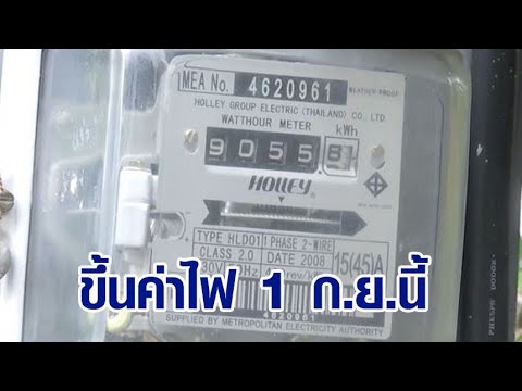นับถอยหลัง 1 ก.ย. ค่าไฟขึ้น ทำราคาสินค้าจ่อขึ้นตาม อีก10%