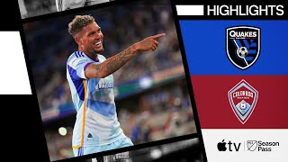 San Jose Earthquakes vs. Colorado Rapids | Full Match Highlights | April 13, 2024