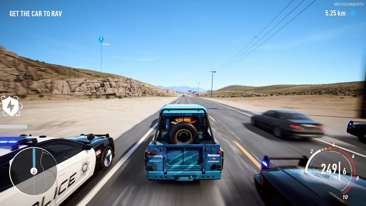 Need For Speed Payback. Lokalizacja Land Rover Defender