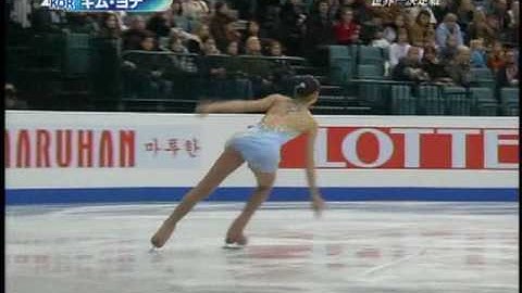 [Queen Yuna Olympic Champion]2006 GPF Yuna KIM FS - Lark Ascending