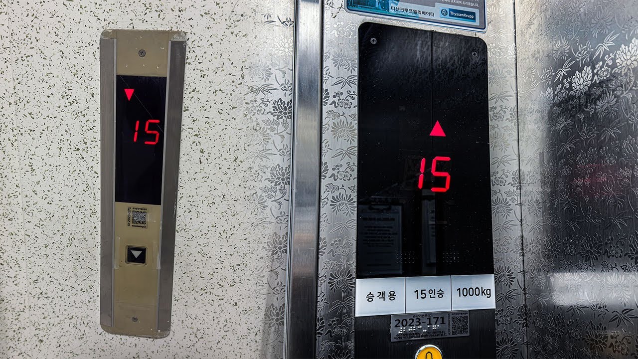 1999 DY20 & 안전장치 추가? | 경기 광주시 초월 우림 푸른마을 아파트 동양 엘리베이터