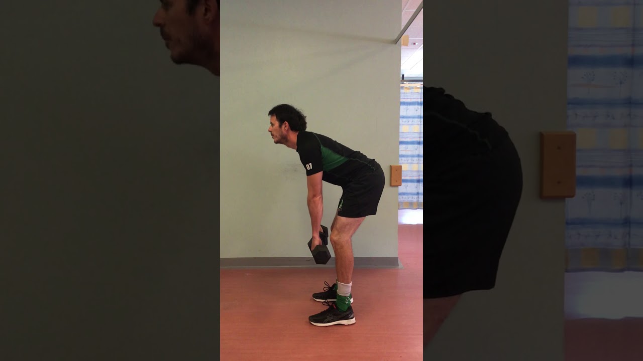 Romanian Deadlift with Dumbbells - YouTube