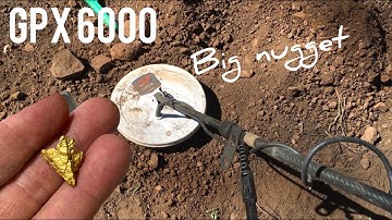 Big Gold Nugget with the GPX 6000. How to find gold nuggets #jenkosgold