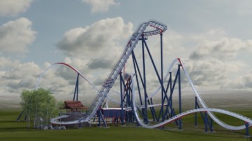 Sapsan | NoLimits 2 Dive Coaster | POV