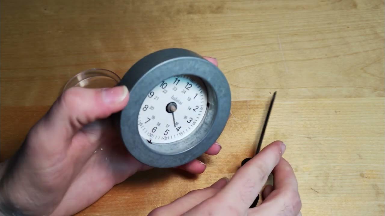 Quartz alarm clock troubleshooting. YouTube