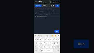 Python Day 1 in 30 Sec #Python#coding#shorts"#Pythonforbeginners#coding#100daysofcode#shorts