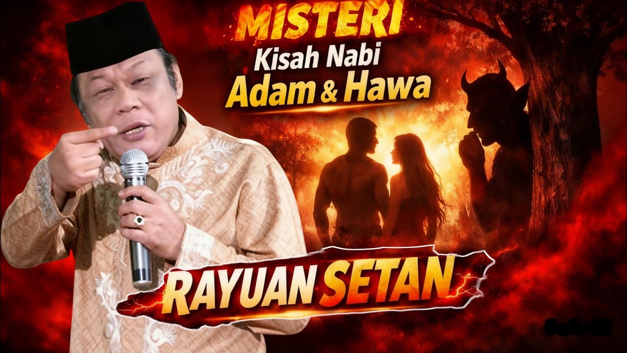 🔥 MISTERI BESAR! Kisah Nabi Adam & Hawa – Rayuan Setan yang Mengubah Sejarah Manusia