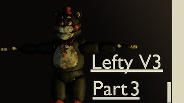 Lefty V3 | Blender Speed-modeling [ Part 3 ]