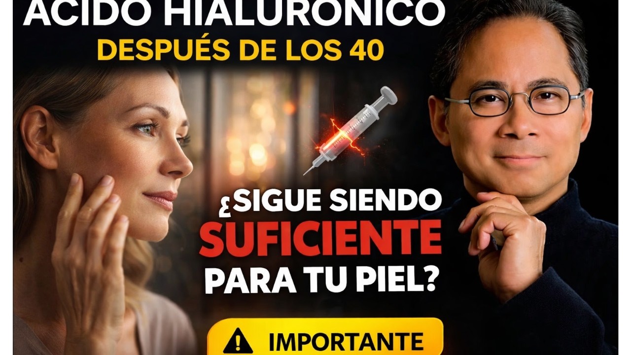 La Verdad del Ácido Hialurónico Tras los 40 Años