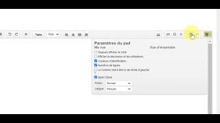 Insérer et utiliser Etherpad Lite dans magistere
