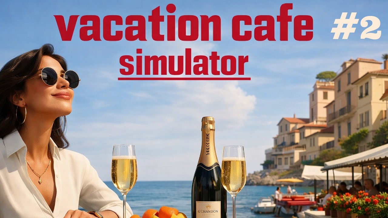 КАПРЕЗЕ и БРУСКЕТТА с ТОМАТАМИ | Vacation Cafe Simulator  ▶ ПРОХОЖДЕНИЕ ДЕМО #2