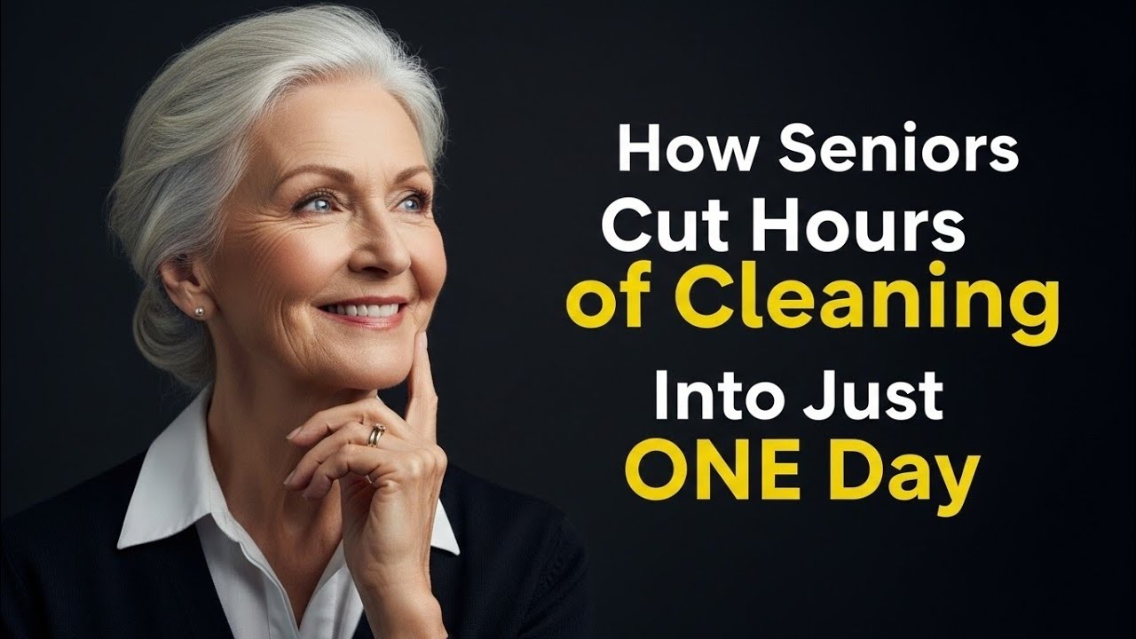 The Life-Changing One-Day Senior Cleaning Plan That Actually Works