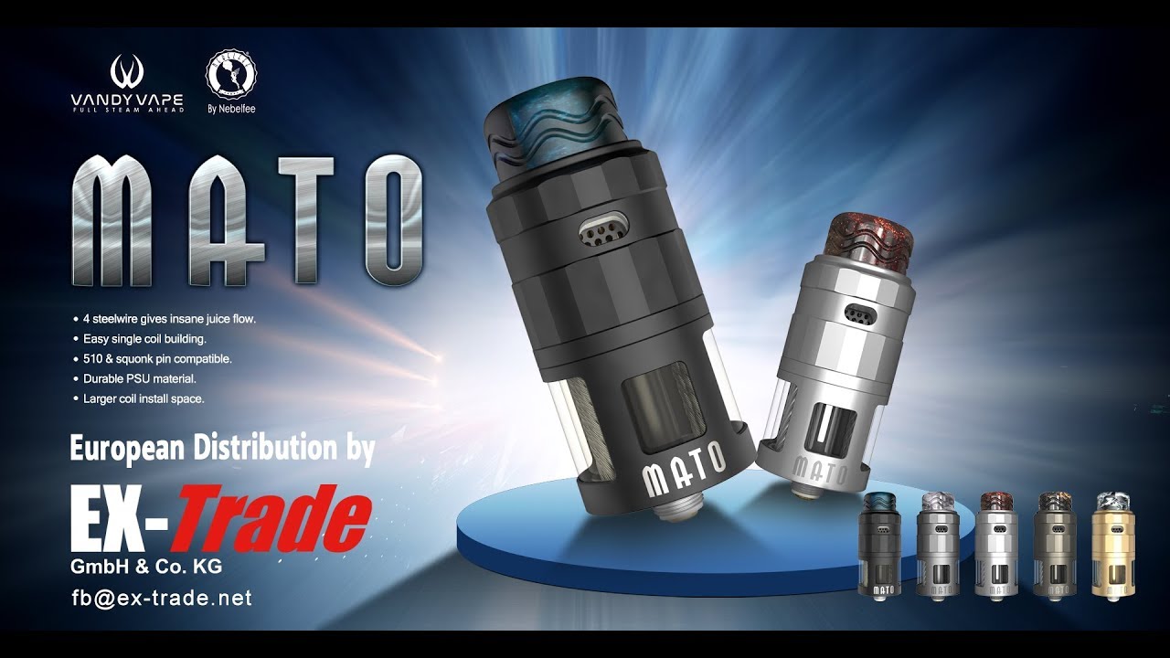 Vandy Vape Mato RDTA with BF Pin