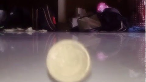 Coin Bouncing in Slow motion