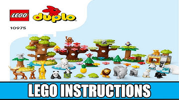 LEGO Instructions | Duplo | 10975 | Wild Animals of the World