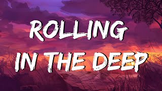 Rolling In The Deep - Adele Lyrics Miley Cyrus, Bruno Mars Mixlyrics