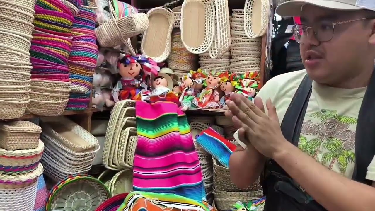 😱 CANASTAS y ARTESANÍAS en MERCADO DE SONORA💯CDMX