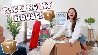 Pack My House With Me! | IM MOVING OUT!